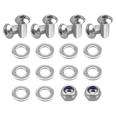 Front Rear Bumper Bolts Washers Kit For Yamaha Banshee YFZ 350 1987--2006 - Image 1 of 4