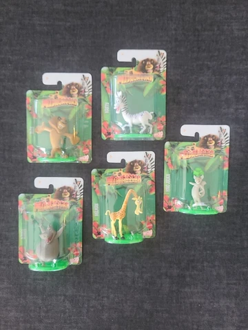 Dreamworks Madagascar Micro Collection Mini Figures Mattel Kids Toys  SET OF 5 Cover