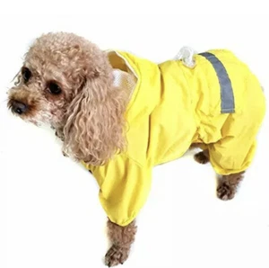 Alfie Pet Willis Rainy Days Waterproof Raincoat Yellow Sz XL - Picture 1 of 3