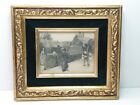 Antique Edwin Austin Abbey Tennis Match 1887 Private Collection Etching & Frame