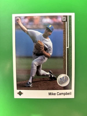 1989 Upper Deck Mike Campbell Seattle Mariners #337 - Image 1 of 2