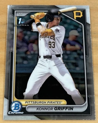2024 年 Bowman 选秀 - Chrome Konnor Griffin #BDC-22 (RC) — 第 1/2 张图片