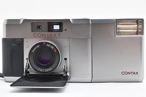 [Fast neuwertig] Contax T Point & Shoot analoge Kompaktkamera 35 mm silber aus Japan - Bild 1 von 12