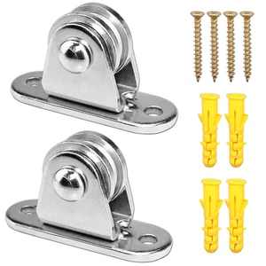 Kleiner Riemenscheibenblock leise Wand Deckenhalterung Riemenscheibe mit Lager feste Riemenscheiben W - Bild 1 von 12