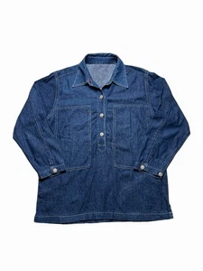 Repro Vintage Us Army Pullover Giacca Denim WW2 di Marca Uknown Taglia Fit Medium - Foto 1 di 12
