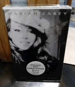 SEALED MARIAH CAREY ALWAYS BE MY BABY US CASSETTE SINGLE SLIPPING AWAY OOP! - Picture 1 of 2