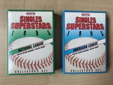 Kraft Singles Superstars 1995 Pop-up Baseball Player Cards/National & American 