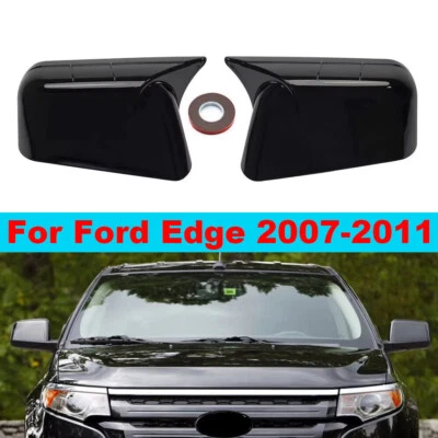 Cubierta de espejo retrovisor lateral para Ford Edge 2007-2011 tapa de ala borde adicional carbono Foto 1 de 4