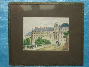 WATERCOLOR J. ROUILLOT after BARDAY (1953) - Picture 1 of 1