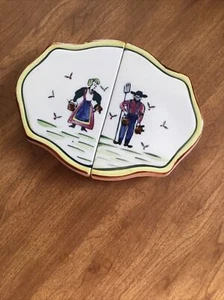 Vintage TRIVET  French Peasant - Expandable -Quimper Style -San Fran CA - HTF - Picture 1 of 11