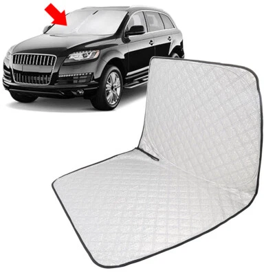 Car Foldable Windshield Sun Shade Visor Protector Custom For Audi Q7 2007-2015 - Imagem 1 de 4