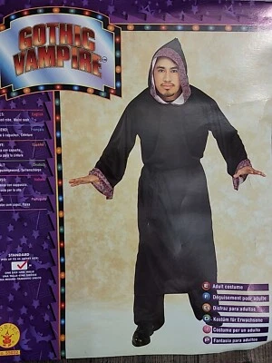 Rubies Gothic Vampire Adult Halloween Costume Used Standard one Size  Foto 1 de 4