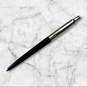 Vintage Parker Jotter Black Brass Threads - Pre 1973 - USA - Picture 1 of 4