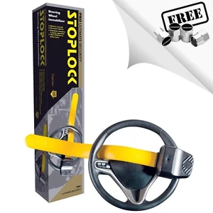 Stoplock PRO Steering Wheel Lock Car Van Motorhome Anti Theft High Security +CP - Picture 1 of 16