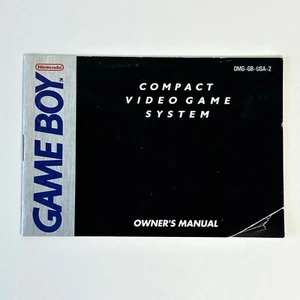 Nintendo Game Boy Compact Video Game System Owner's Manual Only DMG-GB-USA-2 - Picture 1 of 5