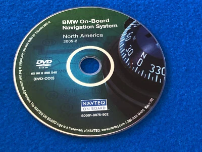 BMW 645CI 650ci 325i 2006 navegación navegación DVD rom fabricante de equipos originales 65900398540 S0001-0075-502 Foto 1 de 4