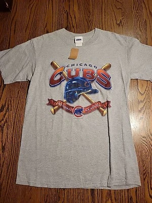 Camiseta de béisbol de los Chicago Cubs MLB para hombre talla pequeña Foto 1 de 4
