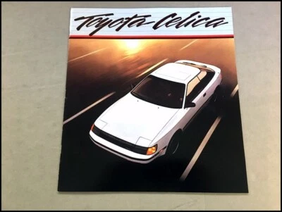 1986 Toyota Celica 20-page Original Sales Car Brochure Catalog - Image 1 of 4