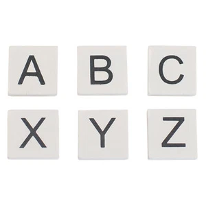 Stile 100 Stück magnetische Buchstaben Fliesen, Rechtschreibung und Handwerk Buchstaben - Bild 1 von 46