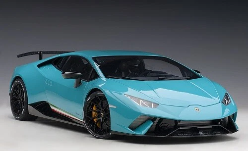 AUTOart 12077 - 1/12 Lamborghini Huracan Performante (Blu Glauco) - Nuovo - Immagine 1 di 1