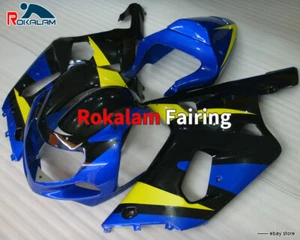 Carenado de motocicleta azul amarillo azul para Suzuki GSXR1000 K1 K2 2000 2001 GSX-R1000 - Imagen 1 de 1