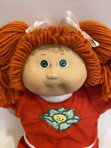 Cabbage Patch Kids Xavier Roberts Blue 1985 Signature Ginger Hair OK - Bild 1 von 8