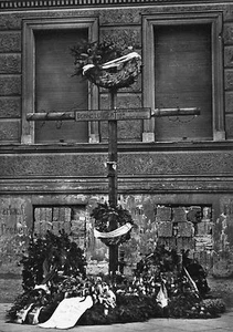 Alte Postkarte - Sektorengrenze Berlin - Bild 1 von 1