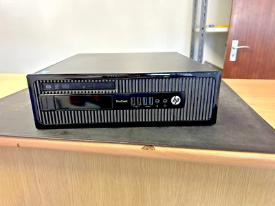 HP ProDesk 400 G1 SFF - Core i5-4570 3.2GHz - 6GB -500GB HDD Windows 10 Pro - Image 1 of 4