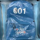 squid game backpack Blue Adults Bag Carry Bag 001 Squidgame Brand New J