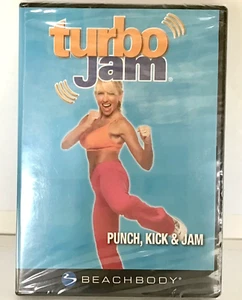 Turbo Jam Punch Kick and Jam DVD Workout Video Chalene Johnson NEW! - Imagen 1 de 2
