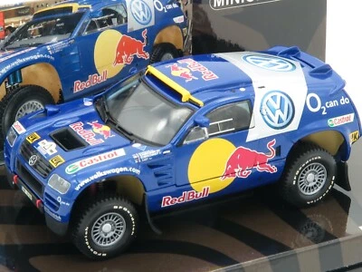 VW Race Touareg presentation Essen Motor Show 2004 1:43 MINICHAMPS 436 045300 - Immagine 1 di 4