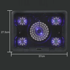 Fünf-Fan-Kühler Kühlkissen Für Laptop-Kühler Kühlpad Laptop-Lüfter - Afbeelding 1 van 11
