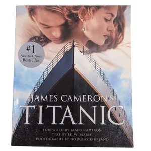 James Cameron's Titanic by E Marsh 1997 RMS Titanic Collectible Movie Photo Book - Picture 1 of 6