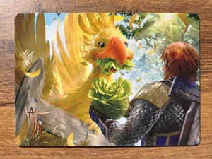 Magic MTG Final Fantasy Gysahl Greens 10/53 Art Series Full Art Gold Stamped - Foto 1 di 2