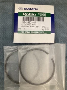 NEW SUBARU ROBIN 142-23501-07 PISTON RING SET STD - Picture 1 of 1