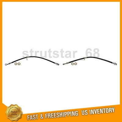 2 mangueras de freno delanteras para Honda Accord 2008 2009 2010 2011 2012 Foto 1 de 4