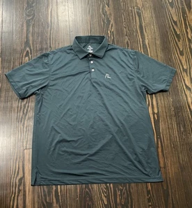 Polo de golf Rhoback para hombre XL verde poliéster spandex - Imagen 1 de 4