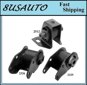 3 PCS MOTOR&TRANS MOUNT FIT PLYMOUTH FURY III,GRAN FURY,ROAD RUNNER,SCAMP,VOLARE - Bild 1 von 5