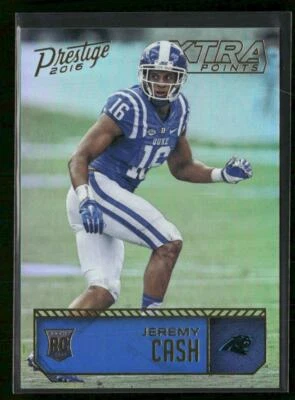 2016 Panini Prestige #300 Jeremy Cash Xtra Points Gold #/50 RC - Image 1 of 2