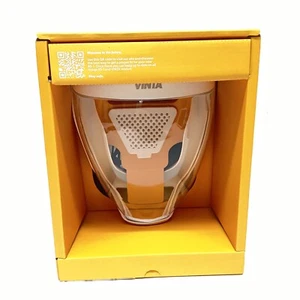 5-RS-1 VINTA Transparent Mask With Filters ANTI FOG Shield Small White 5per Case - Picture 1 of 15