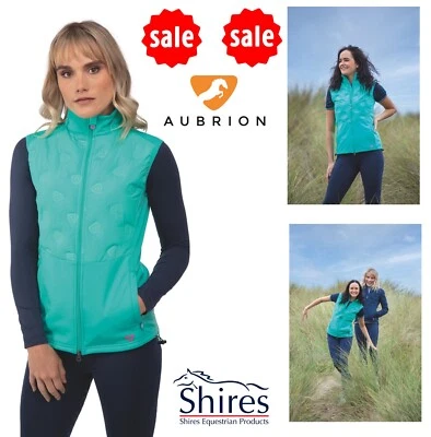DAMEN WESTE SHIRES AUBRION VALE GILET Softshell Bodywarmer Aqua