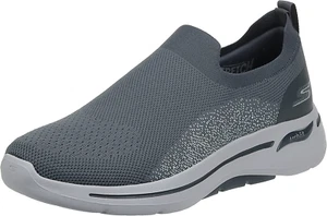 New Skecher Go Walk Arch Fit Seltos 216136 Charcoal Arch Fit Comfort Shoes Men - Picture 1 of 5
