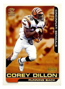Pacific Paramount HoloGold #48 Corey Dillon 2000/130 Cincinnati Bengals - Imagen 1 de 2
