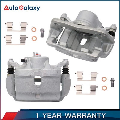 Pinzas de freno delanteras 2 piezas para Acura ILX 2013-15 2003-17 Honda Accord 13-20 Civic Foto 1 de 4