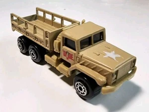 Maisto M-923 A1 6 Wheeler Truck Beige Miltary Troop Transport HO Diecast GI Joe - Picture 1 of 10