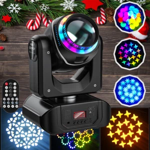 LED Moving Head Light 10 Gobos 8 Colors Stage Light DJ Disco KTV Bar Light DMX - Picture 1 of 9