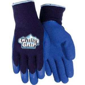 Red Steer Blue Chilly Grips Gloves Outdoor Hunting Fishing Choice of Size - Picture 1 of 1