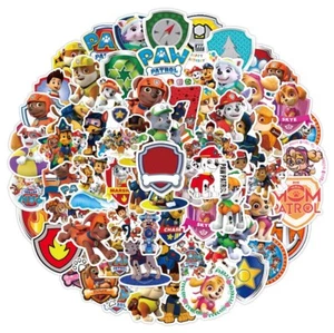Mix 10/50 PCs PAW Patrol Cartoon Luggage Notebook Bottle Sticker-No Duplicate - Picture 1 of 7