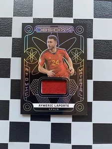 2022-23 Panini Ossidiana Materiale Atomico Aymeric Laporte /199 Spagna c - Foto 1 di 2