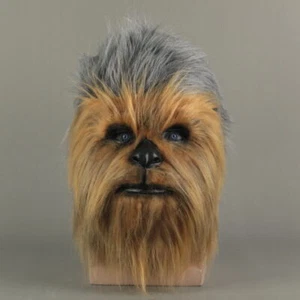Cosplay SW Jedi Chewbacca Full Head Mask Chewie Halloween Masquerade Mask Prop - Picture 1 of 11